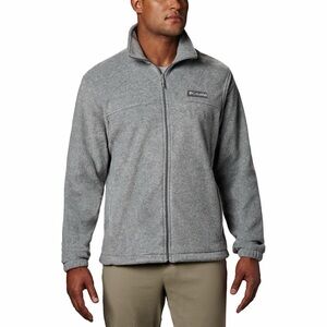 Columbia Gray Performance Jacket Full-Zip Fleece